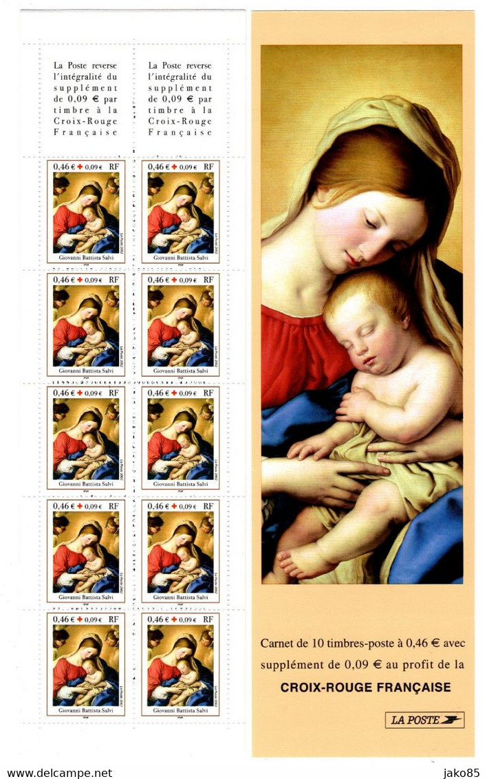 - FRANCE - 2002 - YT N° BC 3531a - ** - Croix Rouge - Vierge Et Enfant - TB - Croix Rouge