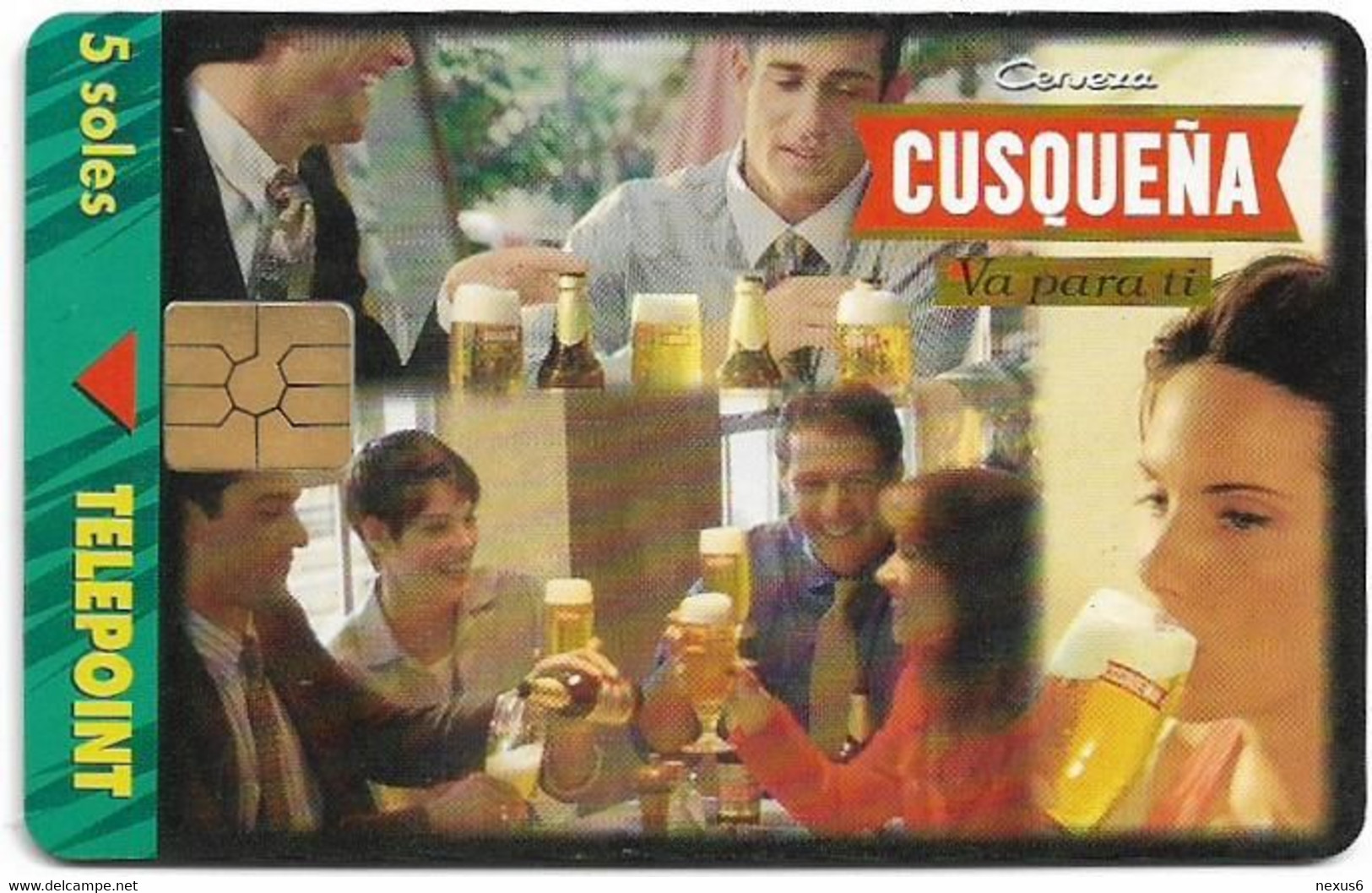 Peru - Telepoint - Beer Cusqueña, 08.1997, 5Sol, 100.000ex, Used - Pérou