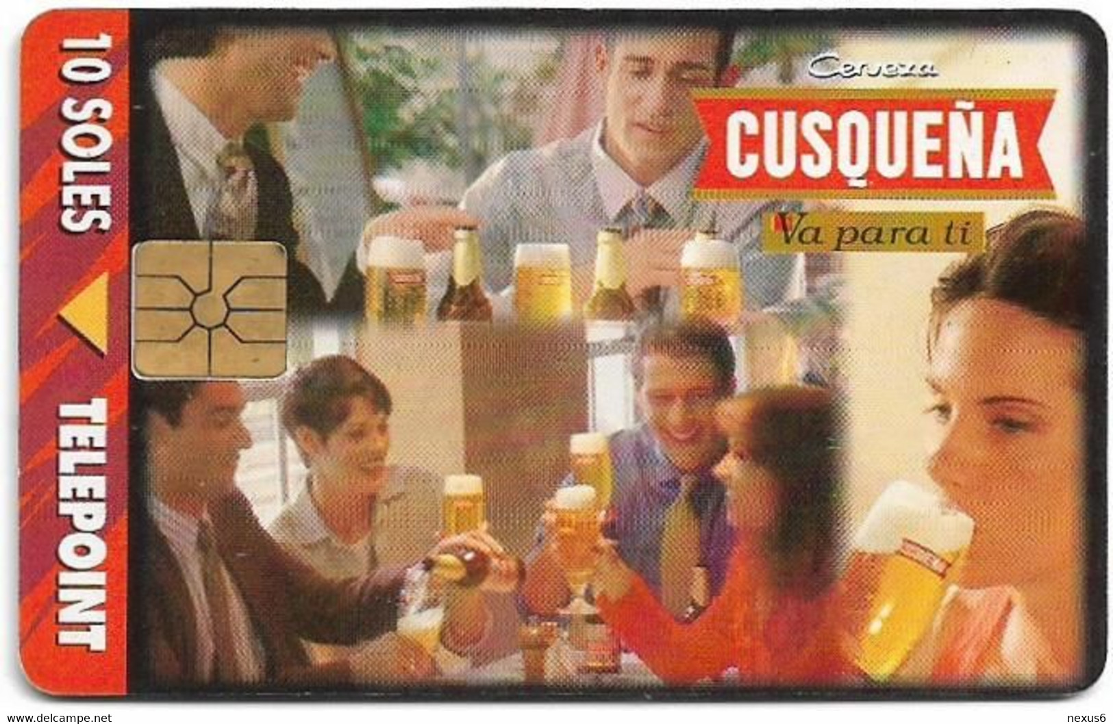 Peru - Telepoint - Beer Cusqueña, 12.1997, 10Sol, 70.000ex, Used - Perú