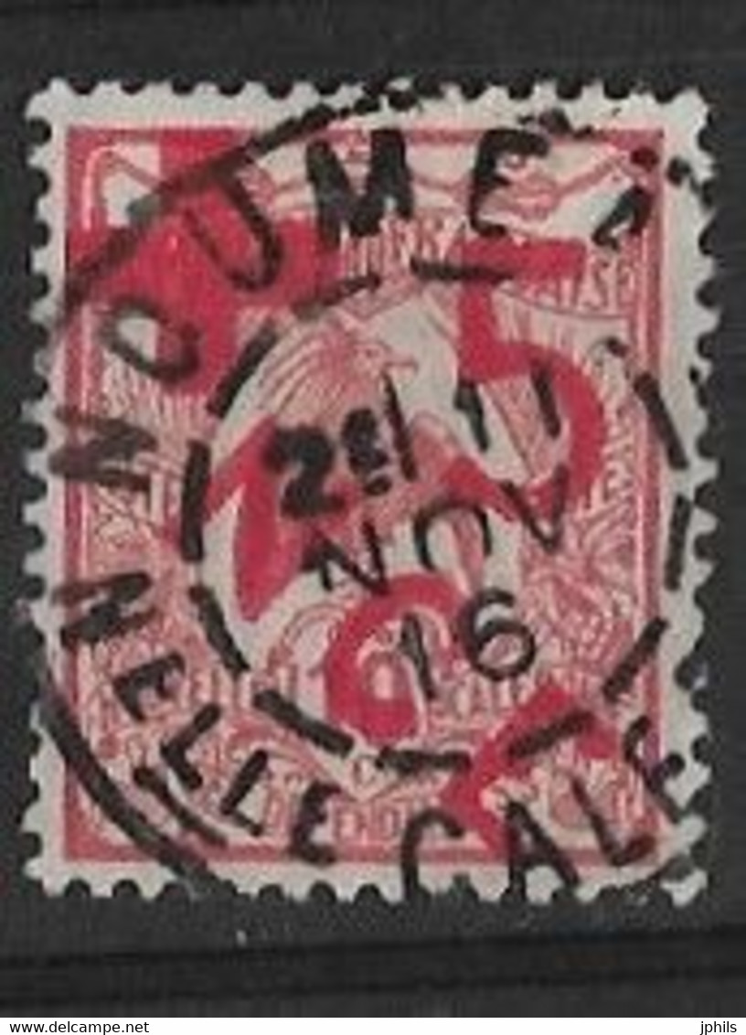 NOUVELLE CALEDONIE N°110 OBLITERE NOUMEA 1916 - Gebraucht