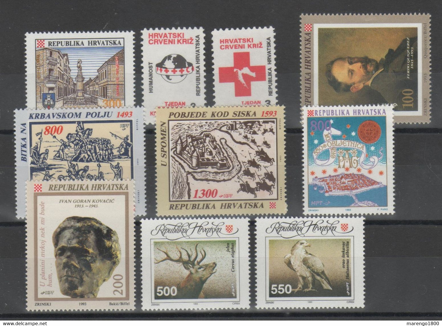 Croatie - Petit Lot Neufs ** - Promo!            (g5729) - Vrac (max 999 Timbres)