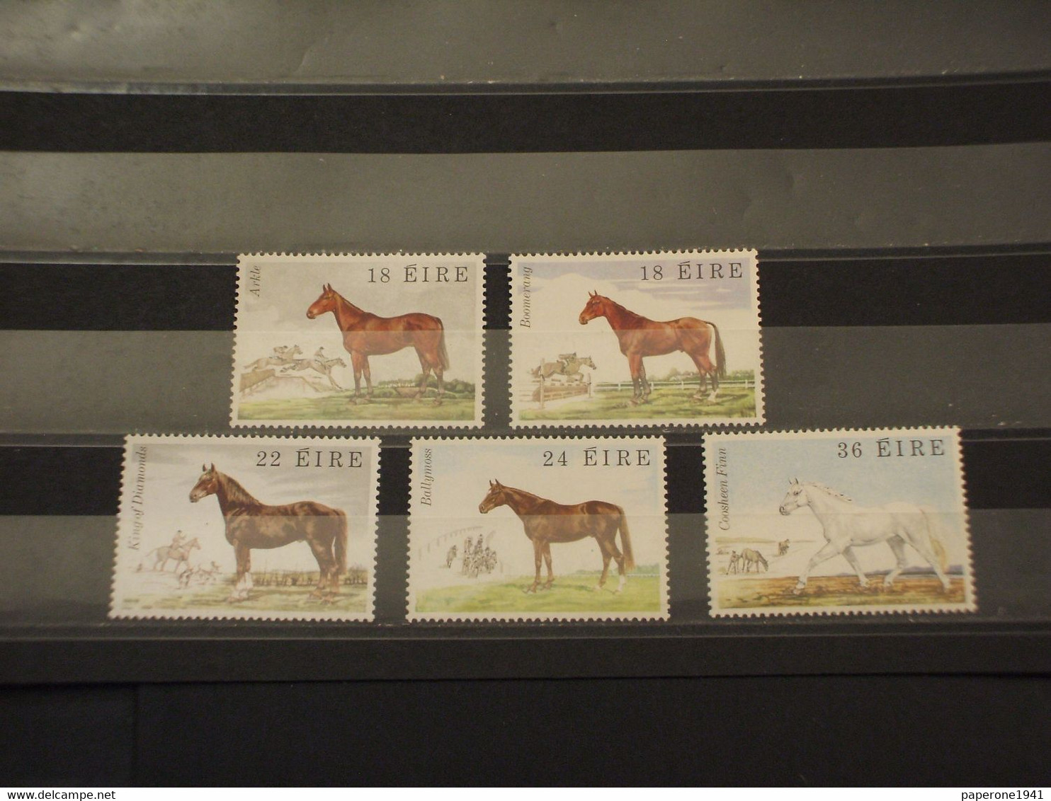 IRLANDA - 1981 CAVALLI 5 VALORI - NUOVI(++) - Unused Stamps