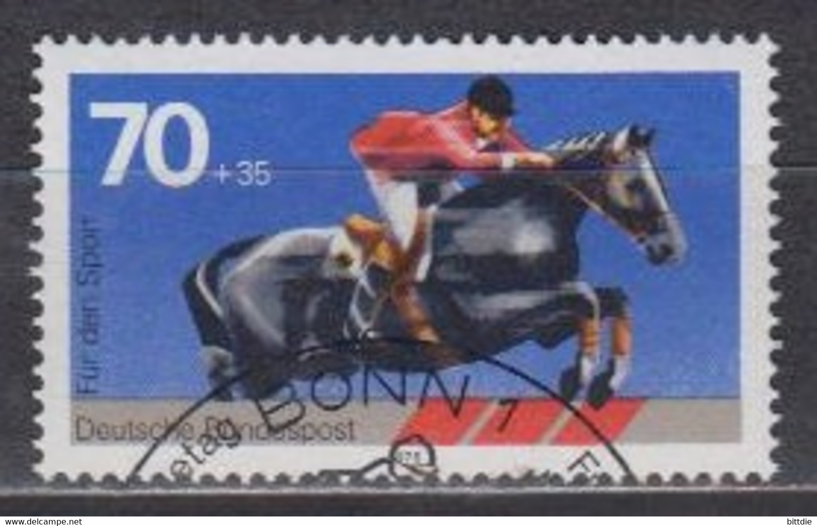 Reitsport, BRD  968 , O   (B 1561) - Jumping