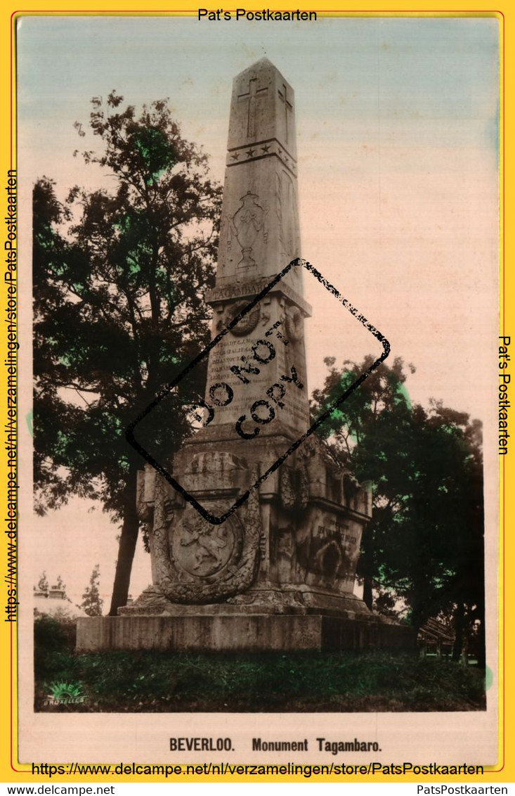 PP-0132 BEVERLOO - Monument Tacambaro - Leopoldsburg (Kamp Van Beverloo)