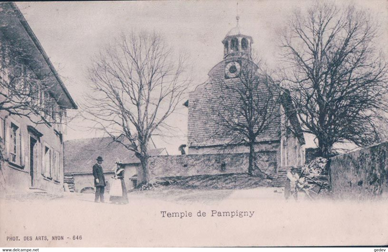Pampigny VD, Le Temple (646) - Pampigny