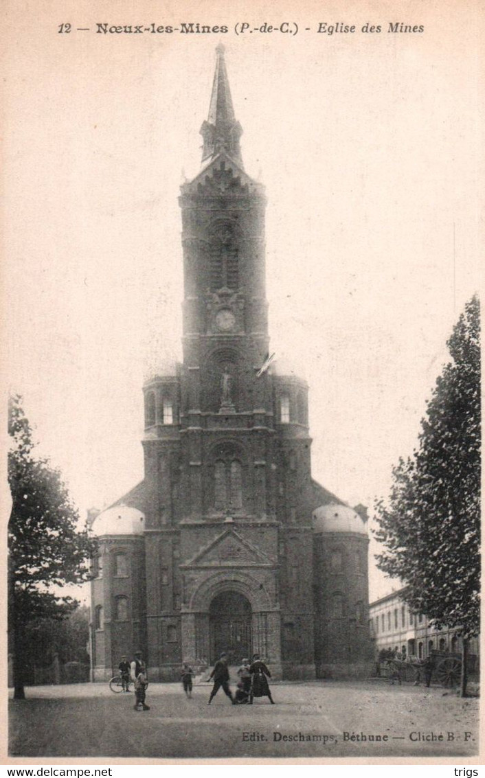 Noeux Les Mines - Église Des Mines - Noeux Les Mines