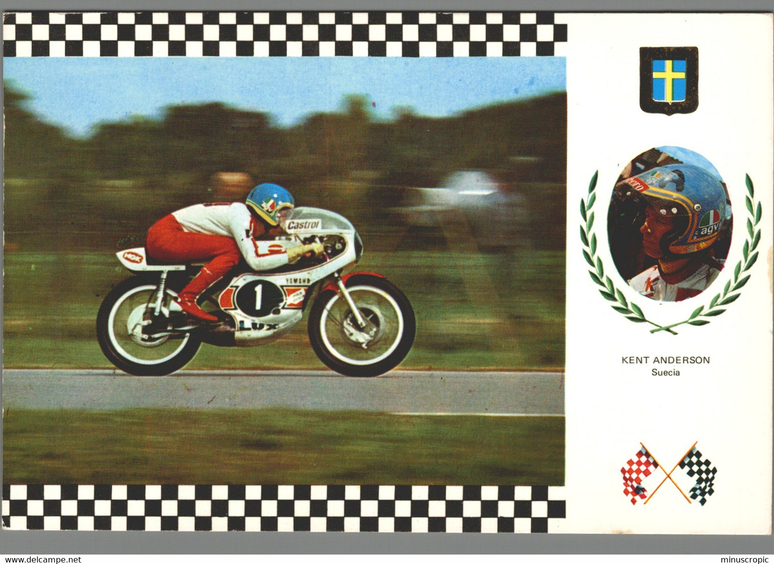 CPM - Moto - Yamaha 125 - Kent Anderson - Motociclismo