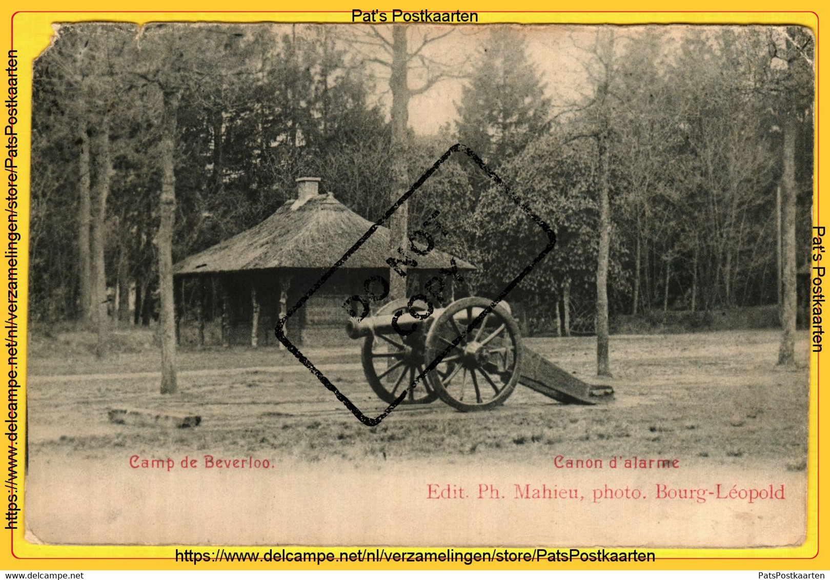 PP-0170 Camp De Beverloo - Canon D'alarme - Leopoldsburg (Kamp Van Beverloo)