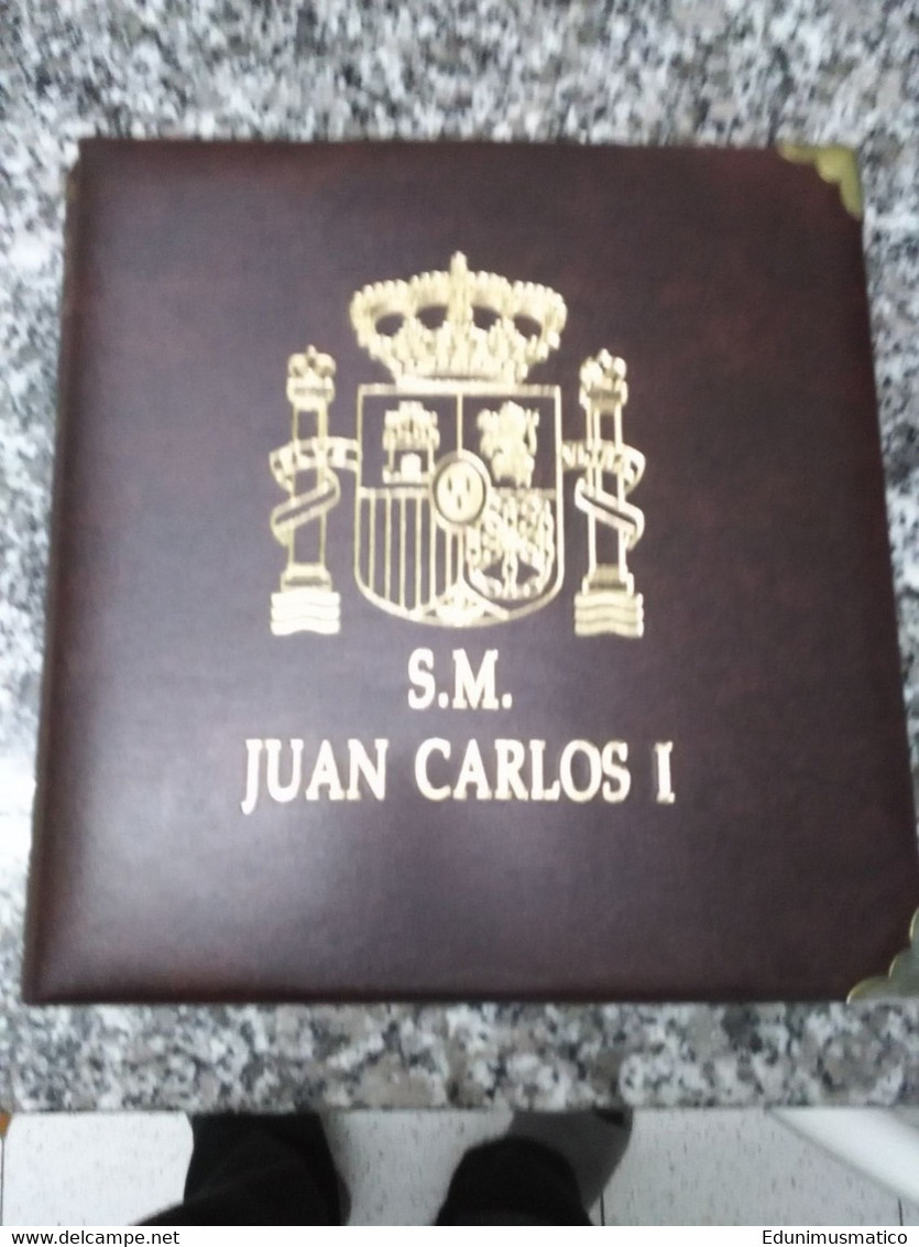MAGNIFICA COLECCCION SC  DE JUAN CARLOS I EN LUJOSO ALBUM - Sammlungen