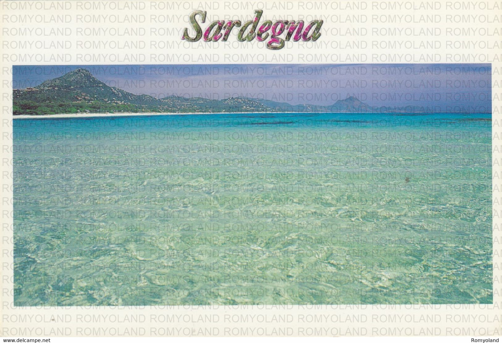 CARTOLINA  ISOLA MAGICA OLBIA,SARDEGNA,LE COSTE-MARE,SOLE,ESTATE,VACANZA,LUNGOMARE,SPIAGGIA,BELLA ITALIA,VIAGGIATA 2001 - Olbia