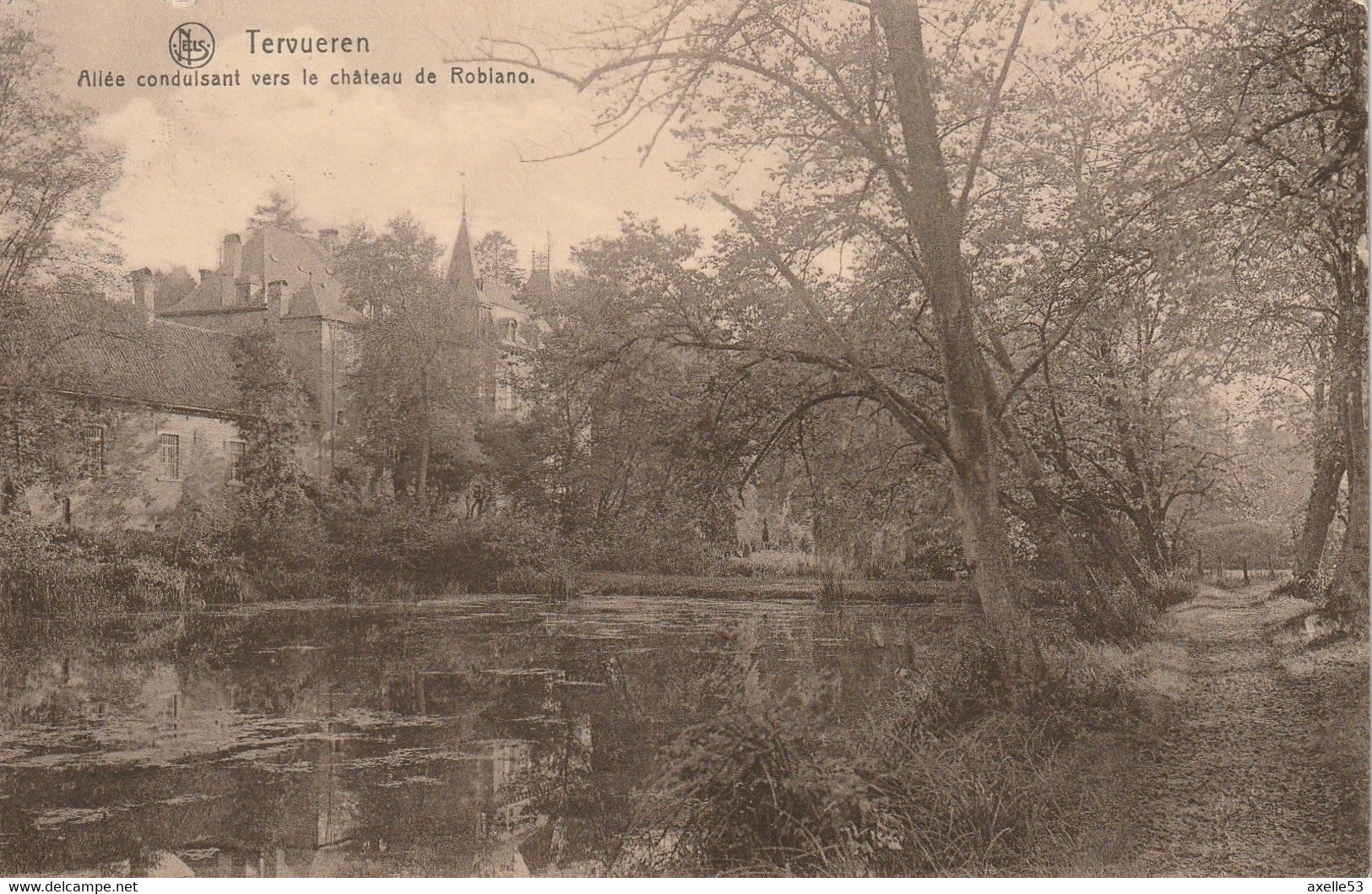 Tervueren Belgique (7571) Allée Conduisant Vers Le Château De Robiano - Tervuren