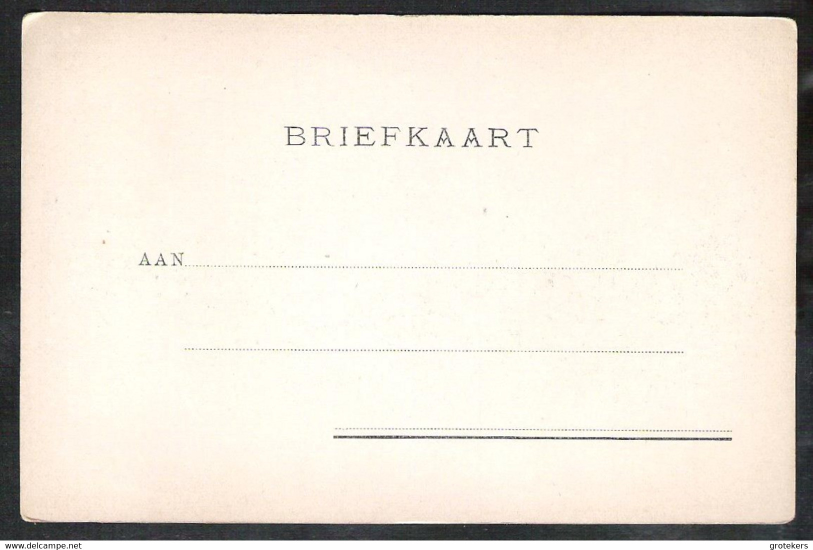 DOMBURG Badhotel ± 1902 Ed: Gebr. Van Straaten, Middelburg - Domburg