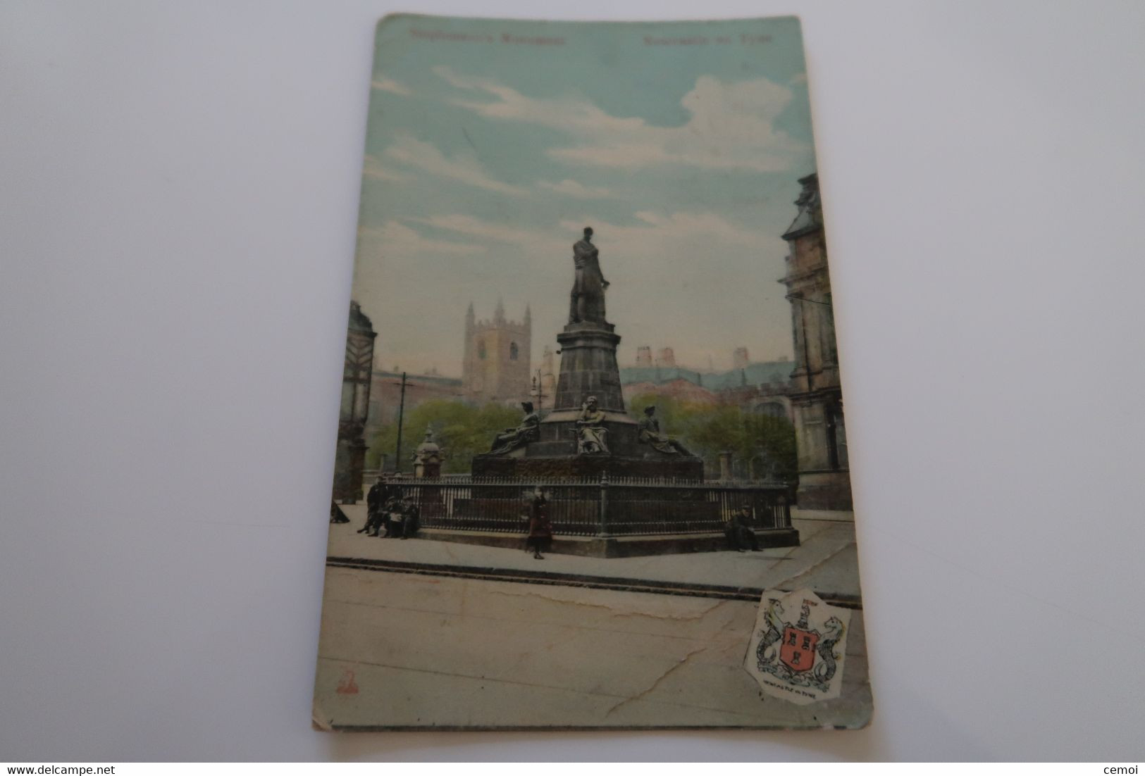 CPA - NEWCASTLE On TYNE - Stephenson's Monument - 1911 - Newcastle-upon-Tyne