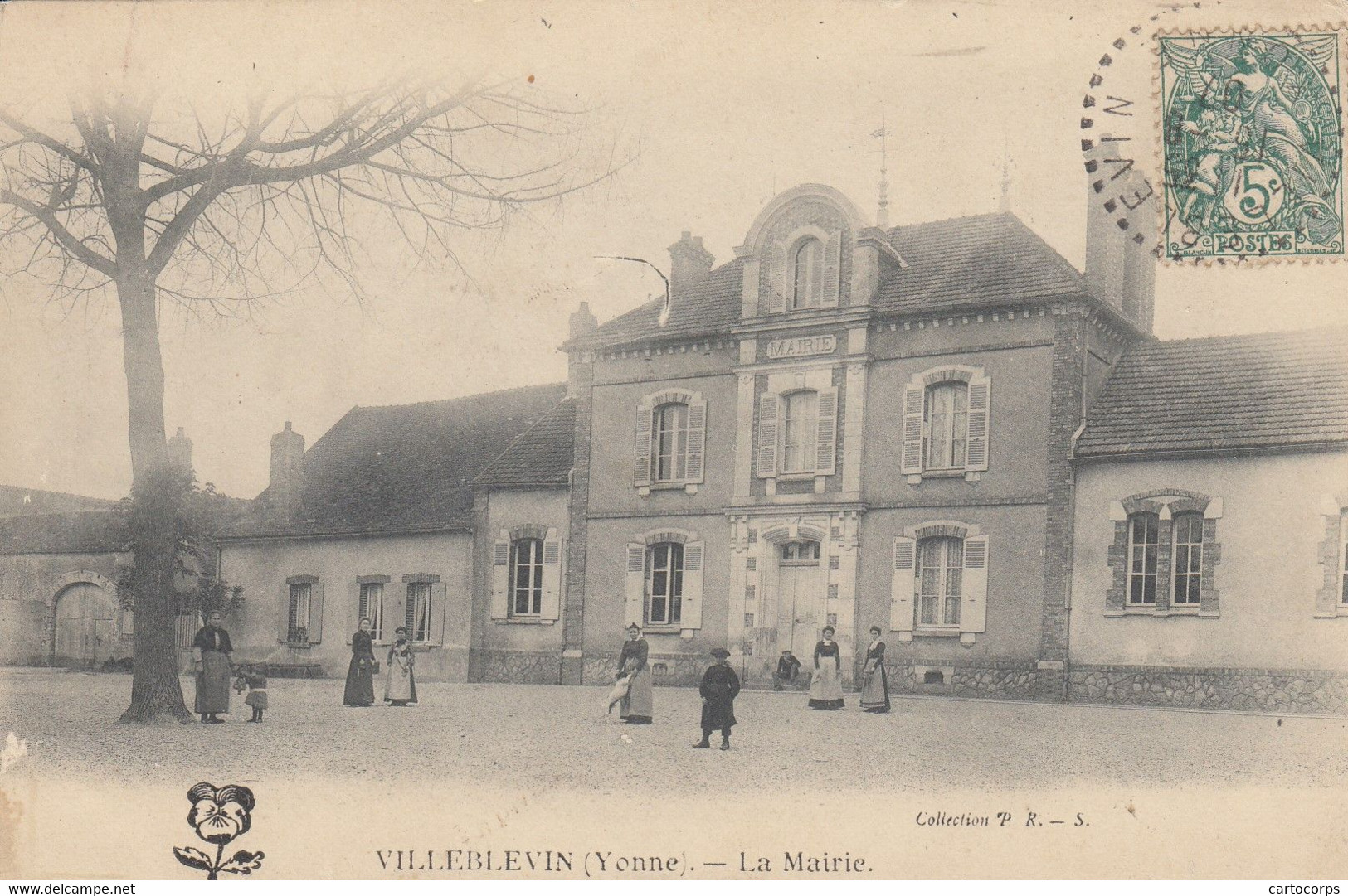89 - VILLEBLEVIN - La Mairie - Belle Animation - Villeblevin