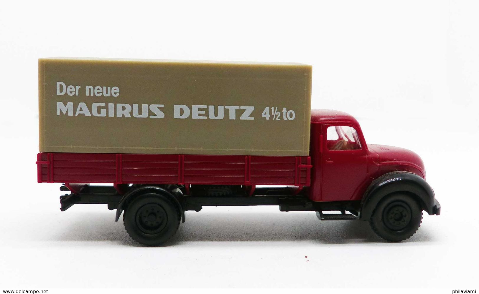 Brekina 4200 Magirus 4 1/2t Mercur Rouge  Camion Vrachtwagen LKW Truck - Massstab 1:87