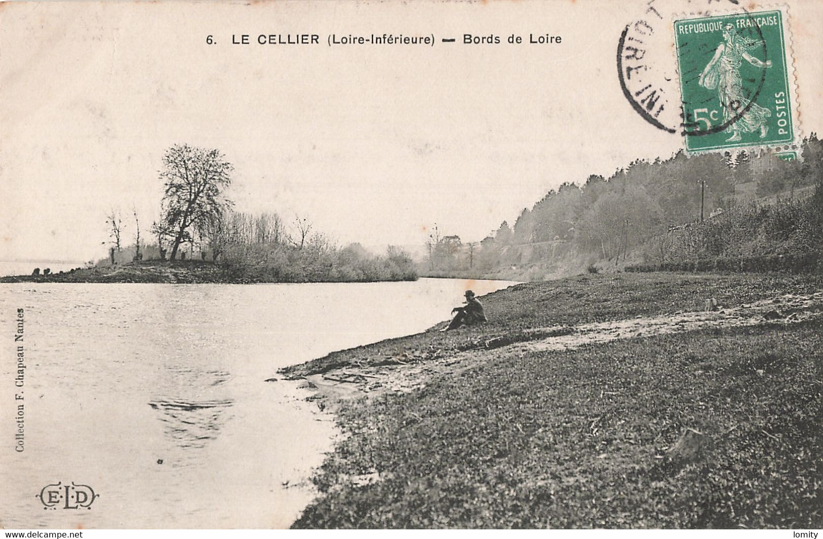 44 Le Cellier CPA Bords De Loire - Le Cellier