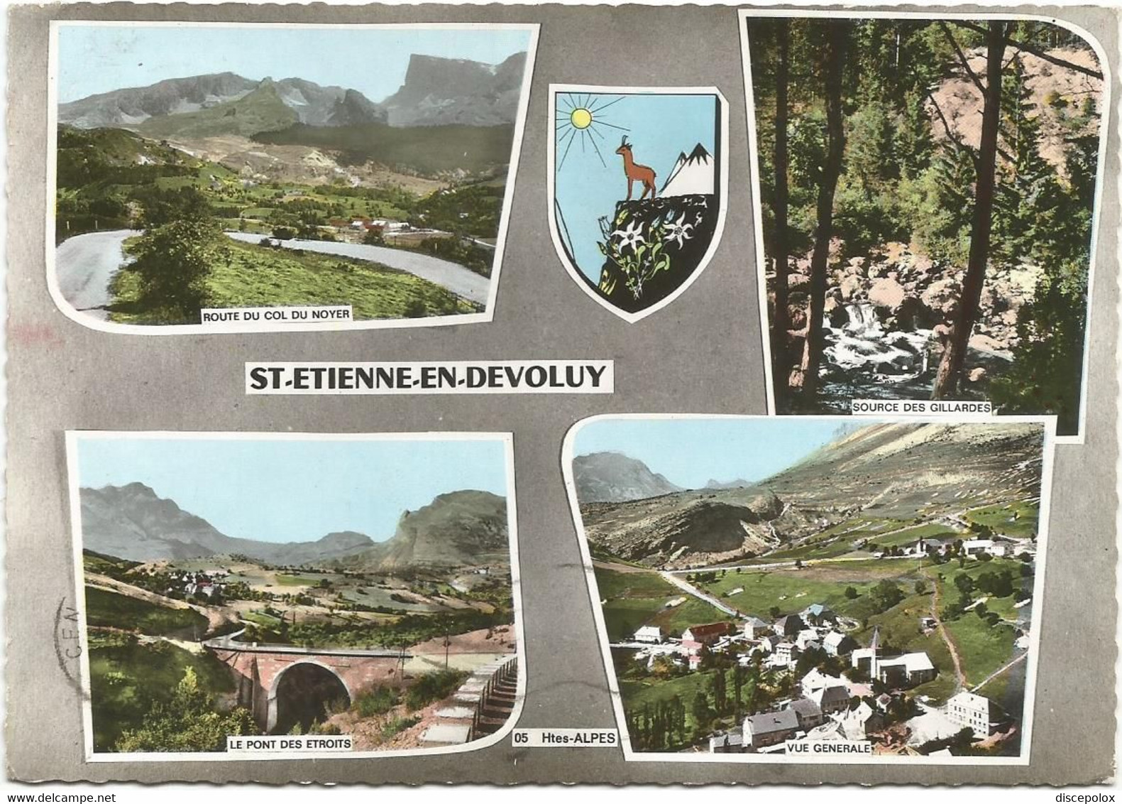 AC4816 Saint Etienne En Dévoluy - Route Du Col Du Noyer - Source Des Gillardes - Le Pont Des Etroits / Viaggiata 1969 - Saint Etienne En Devoluy