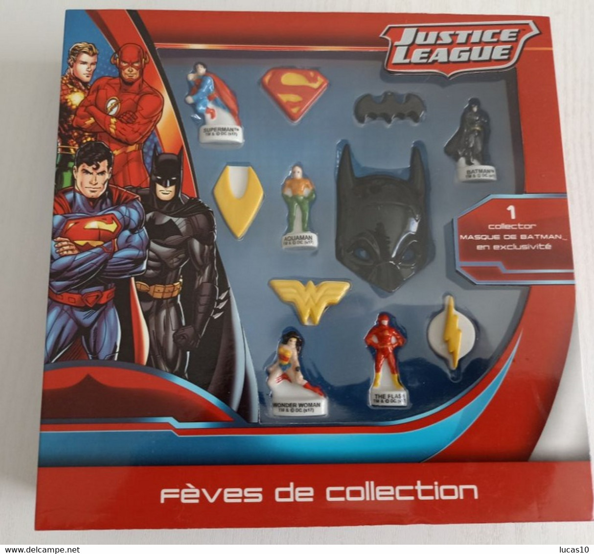 Fèves Coffret Collector JUSTICE LEAGUE Sous Blister - BD