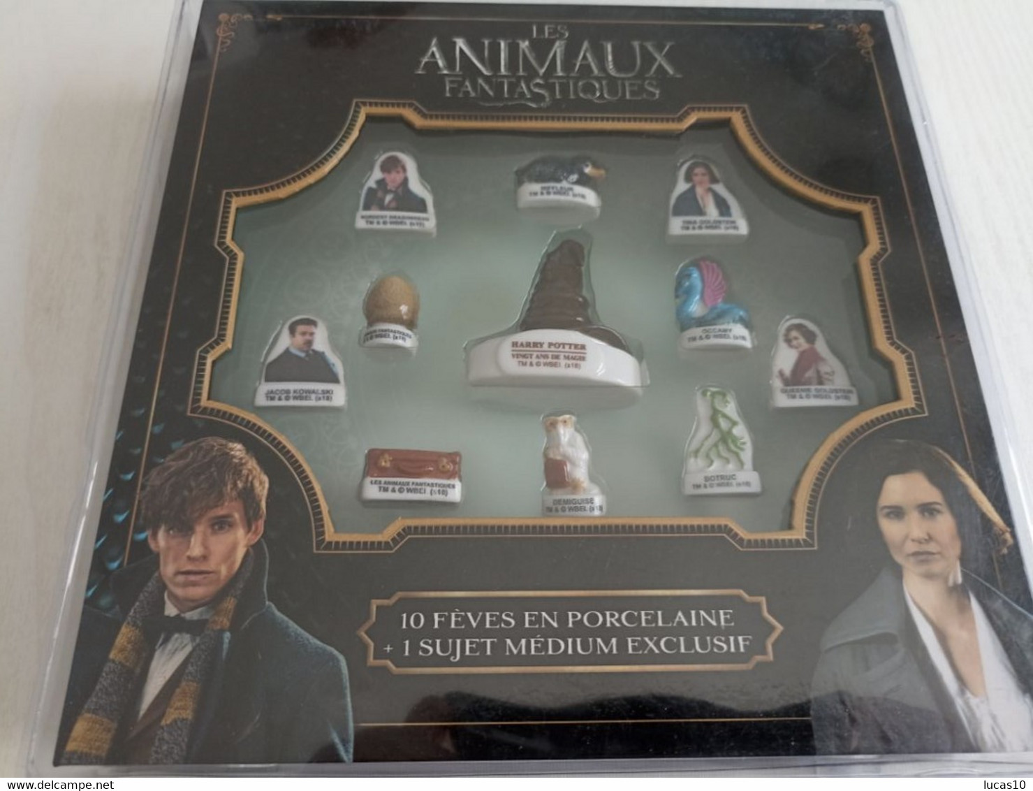 Coffret De 10 Fèves Les Animaux Fantastiques Plus Sujet Médium Exclusif (harry Potter) - Strip