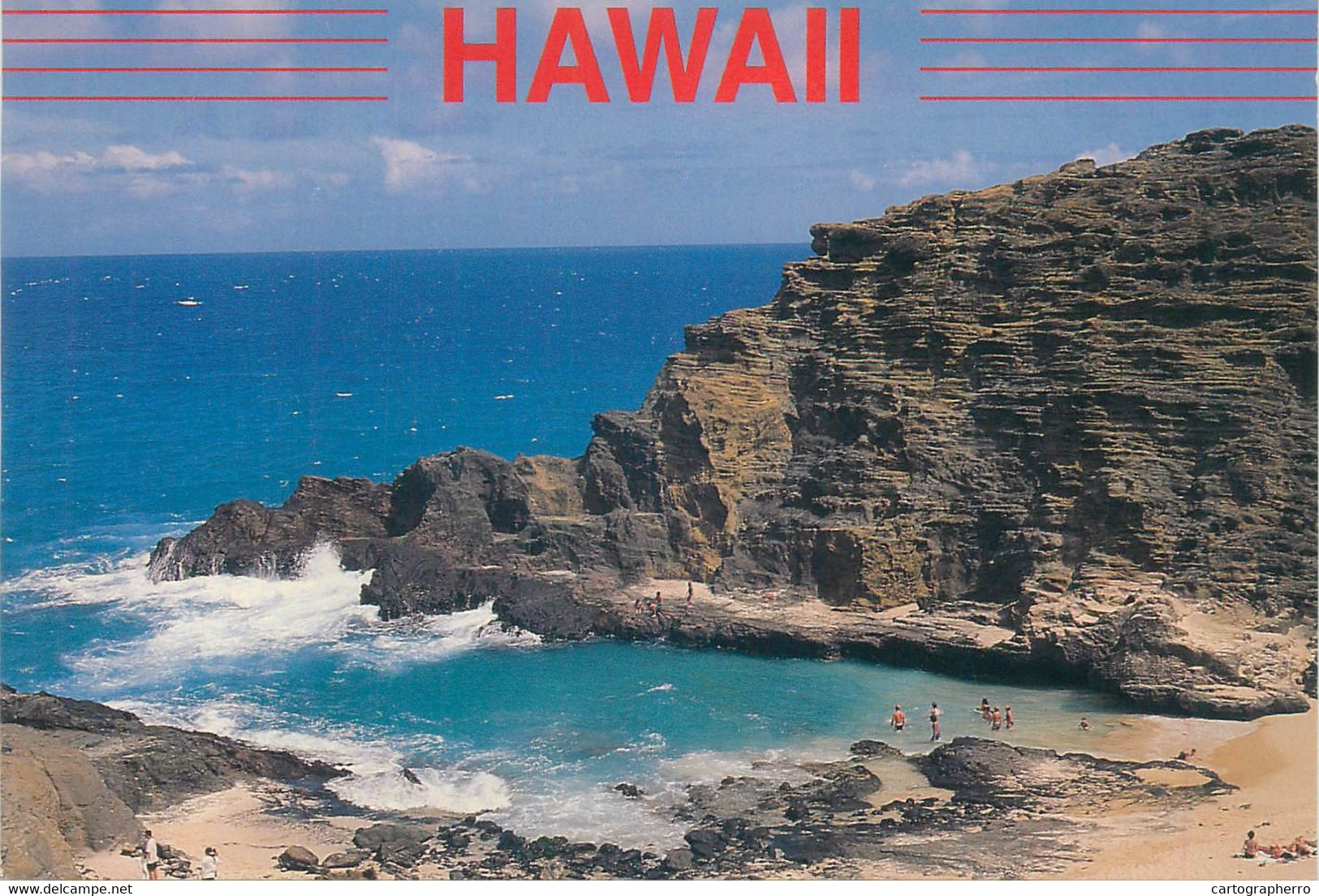 Postcard USA Hawaii Aloha Rom The Islands Of Hawaii - Hawaï