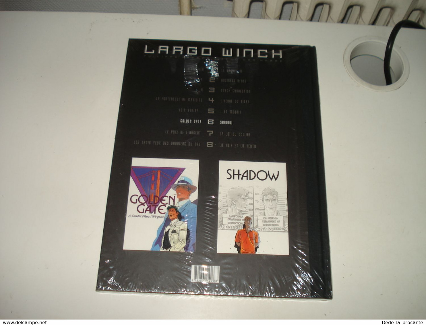 C42 / Largo Winch - Intégrale  N° 6 ( T 11 + T 12 )  Dos Toilé - Neuf Sous Cello - Largo Winch