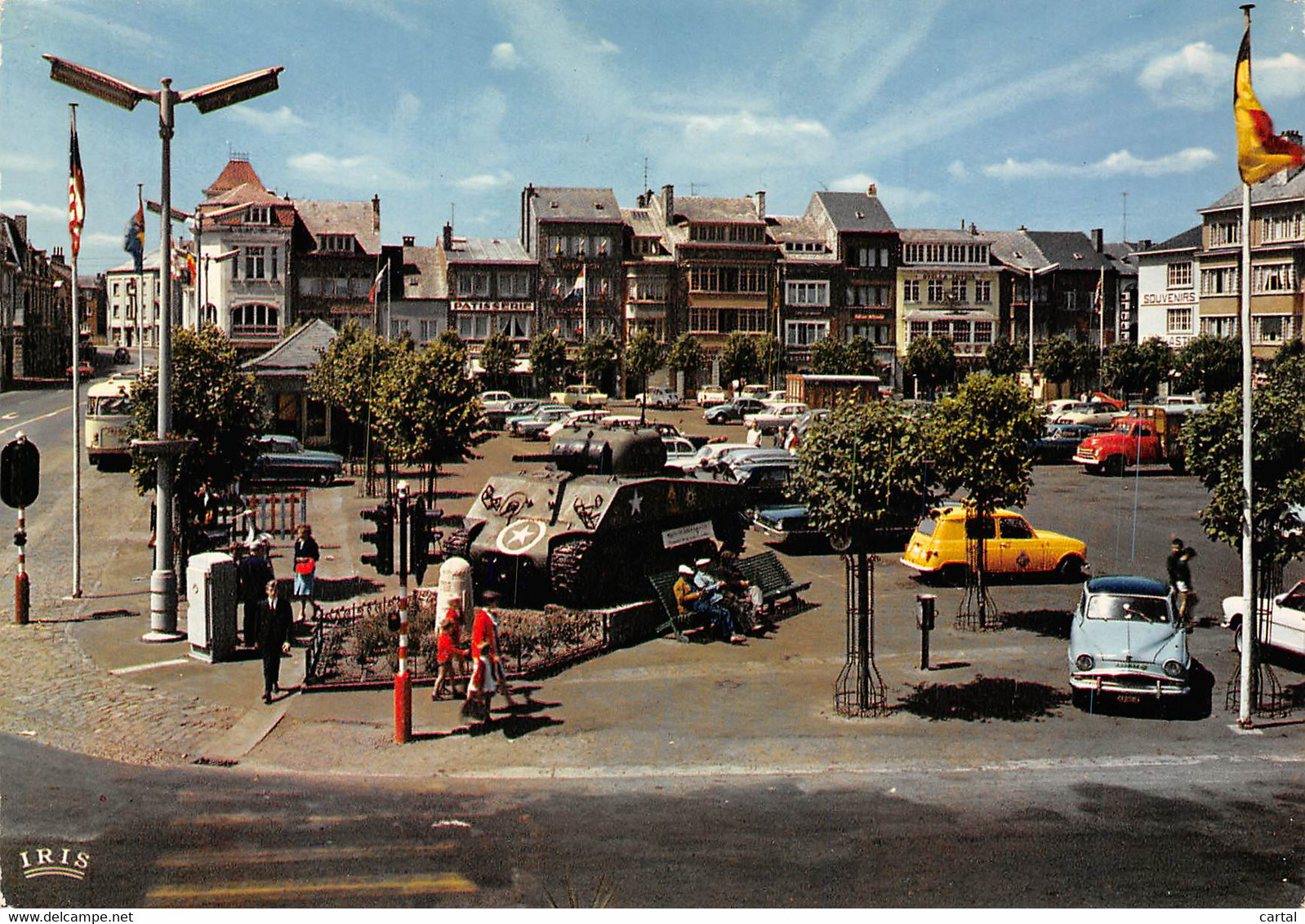 CPM - BASTOGNE - Place Général Mac Auliffe. - Bastogne