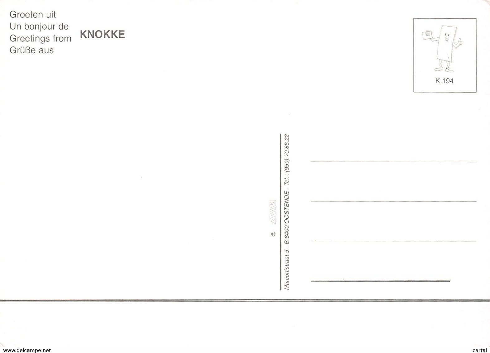 CPM - KNOKKE - Knokke