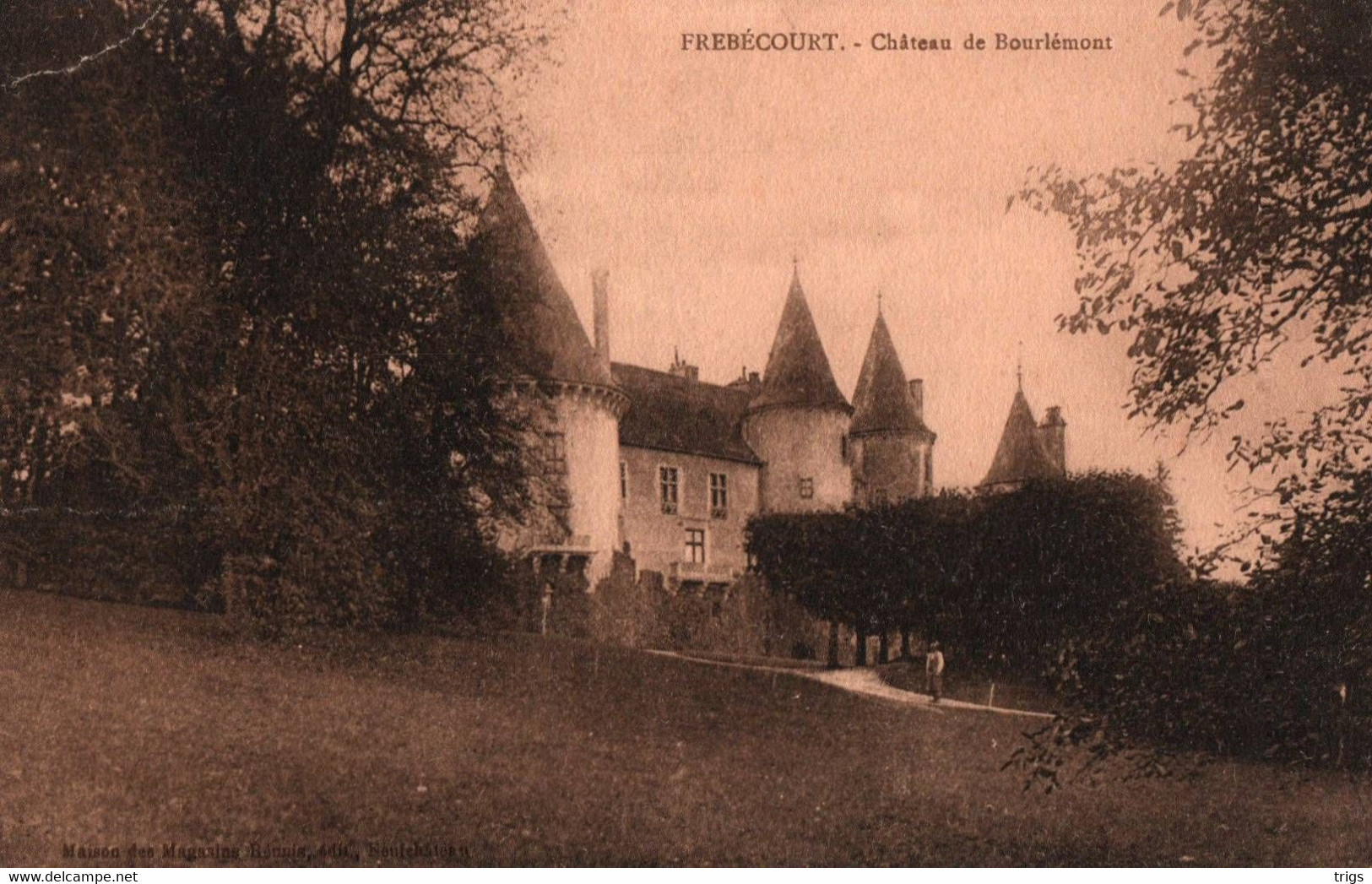 Frebécourt - Château De Bourlémont - Coussey