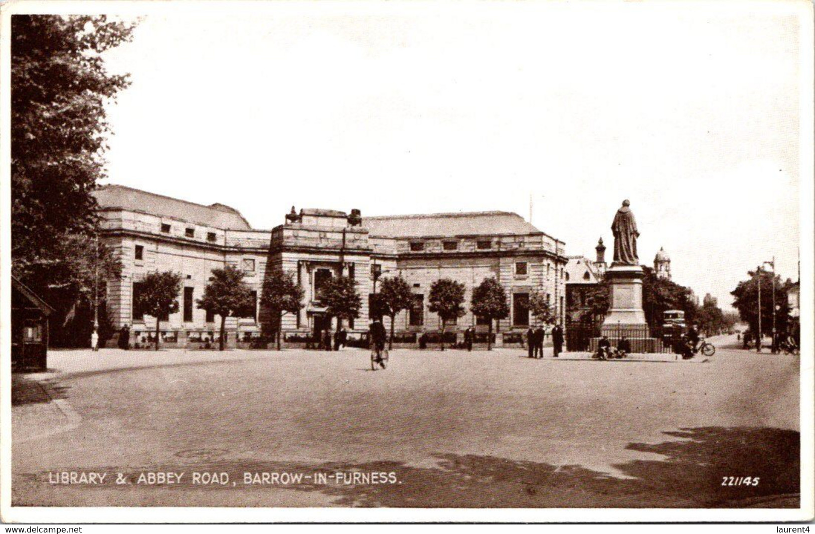 (4 N 6) VERY OLD - (not Posted) UK - Barrow In Furness Library - Bibliothèques