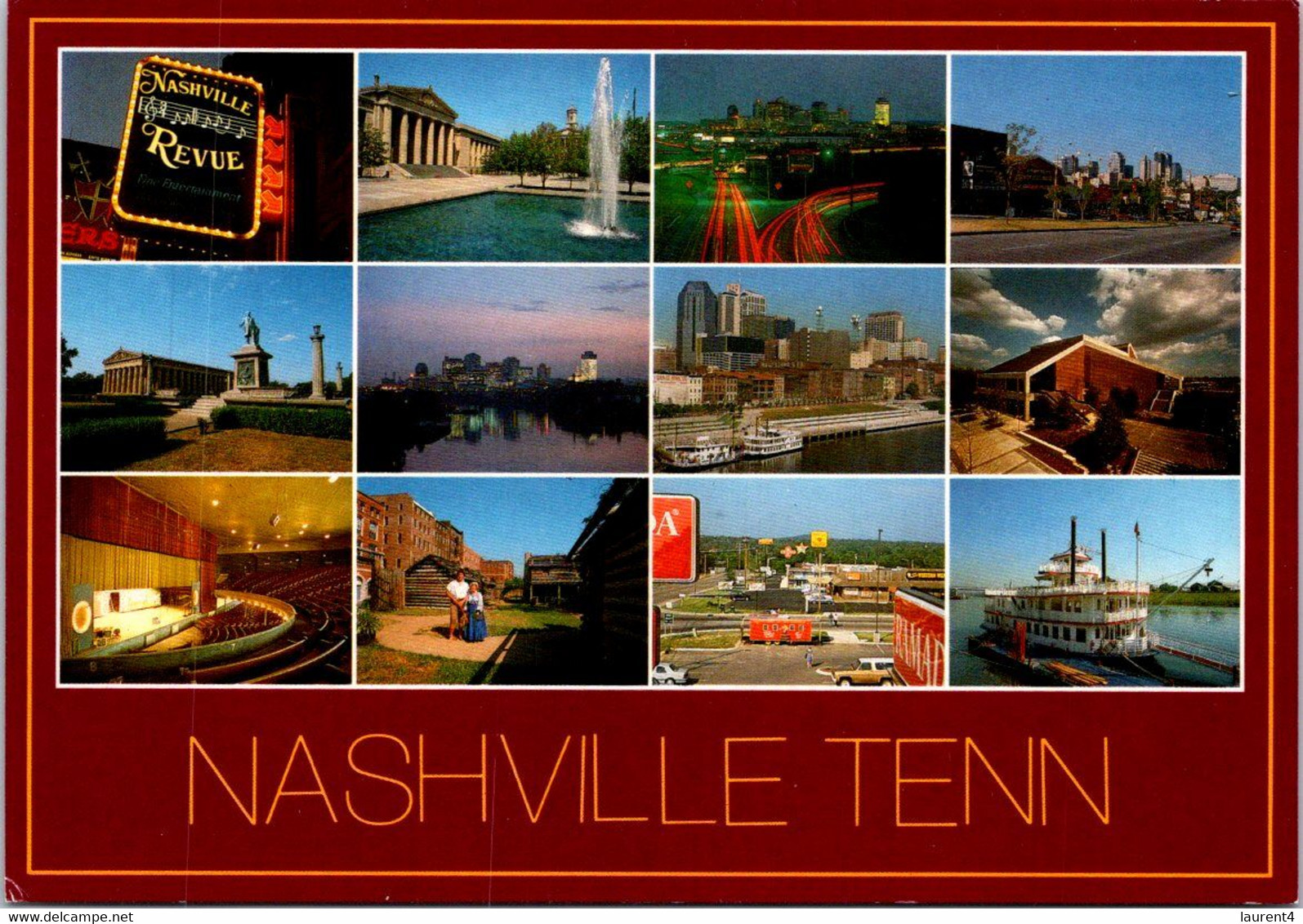 (4 N 8A) USA  (posted 1989) Nashville - Nashville