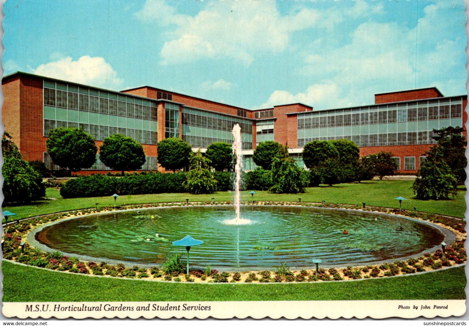 Michigan East Lansing Horticultural Gardens And Student Services Building Michigan State University - Lansing