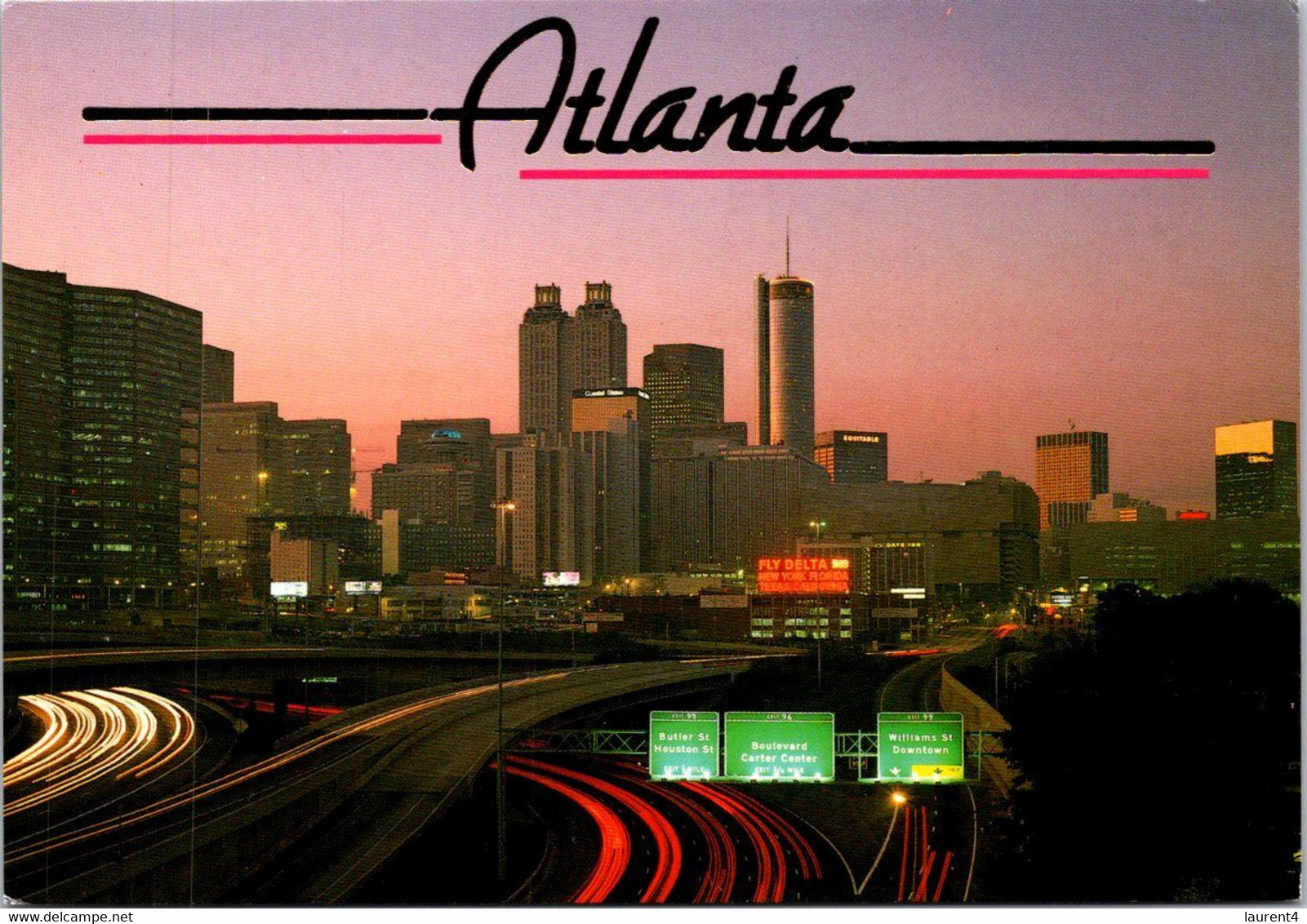 (4 N 8A) USA  (posted 1992) Atlanta - Atlanta