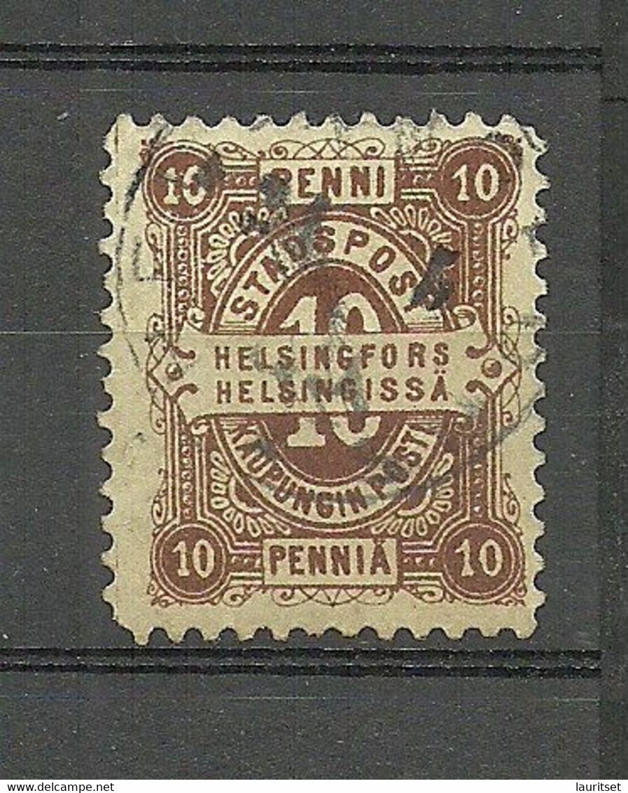 FINLAND HELSINKI 1884 Local City Post Stadtpost Helsinki O - Emissions Locales