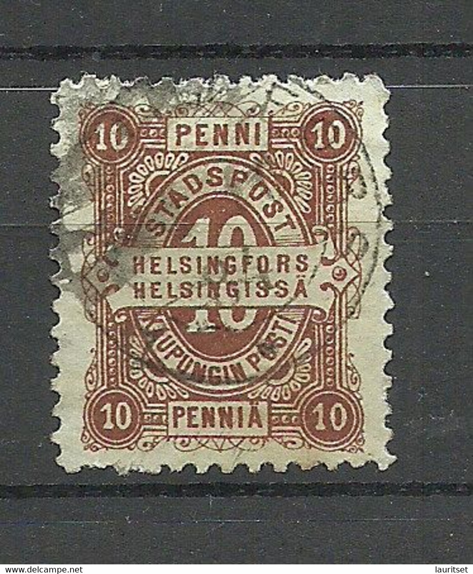 FINLAND HELSINKI 1884 Local City Post Stadtpost Helsinki O - Emisiones Locales