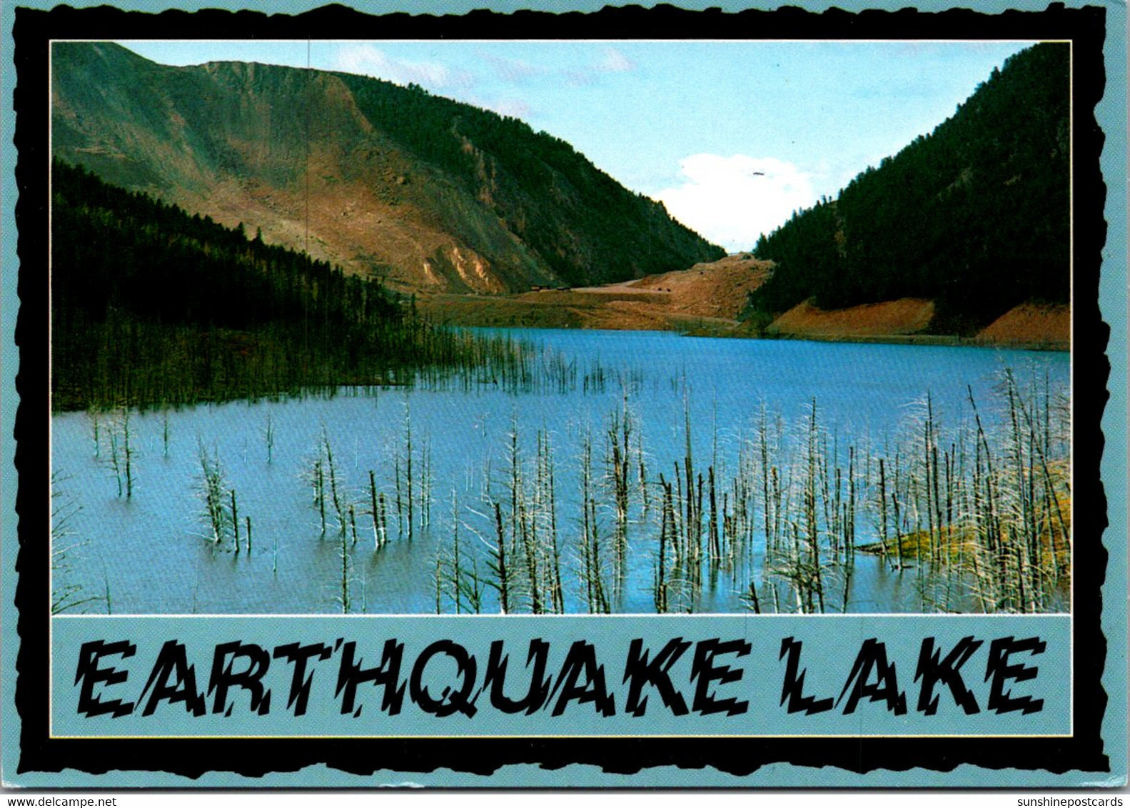 Yellowstone National Park Earthquake Lake - USA National Parks