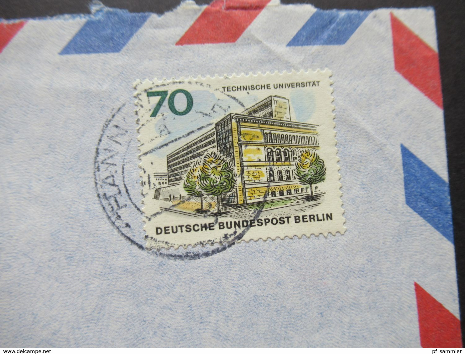 1965 Berlin (West) Das Neue Berlin Nr.261 EF Auslandsbrief Mit Luftpost Hannover - Addis Abeba Äthiopien - Brieven En Documenten