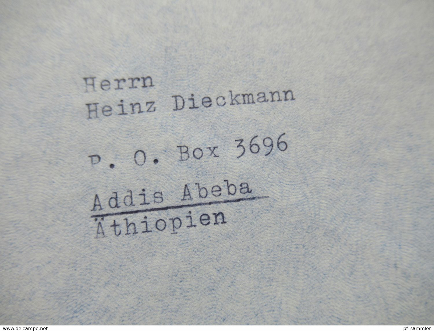 1965 Berlin (West) Das Neue Berlin Nr.261 EF Auslandsbrief Mit Luftpost Hannover - Addis Abeba Äthiopien - Cartas & Documentos