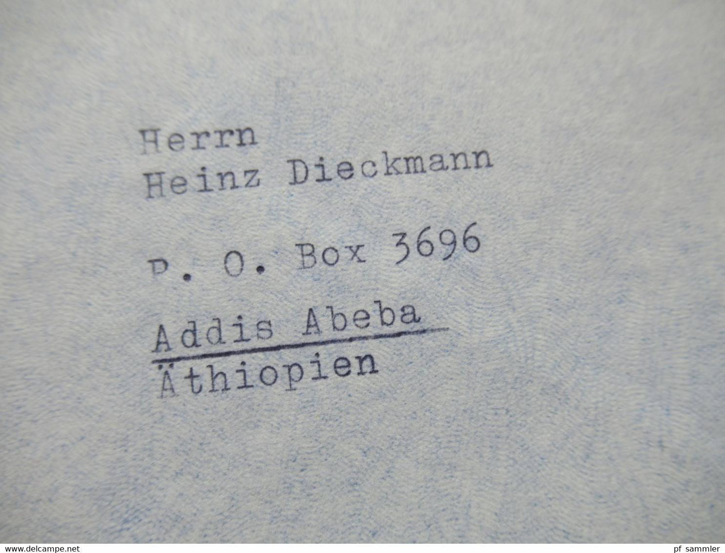 1965 Berlin (West) Das Neue Berlin Nr.261 EF Auslandsbrief Mit Luftpost Hannover - Addis Abeba Äthiopien - Covers & Documents