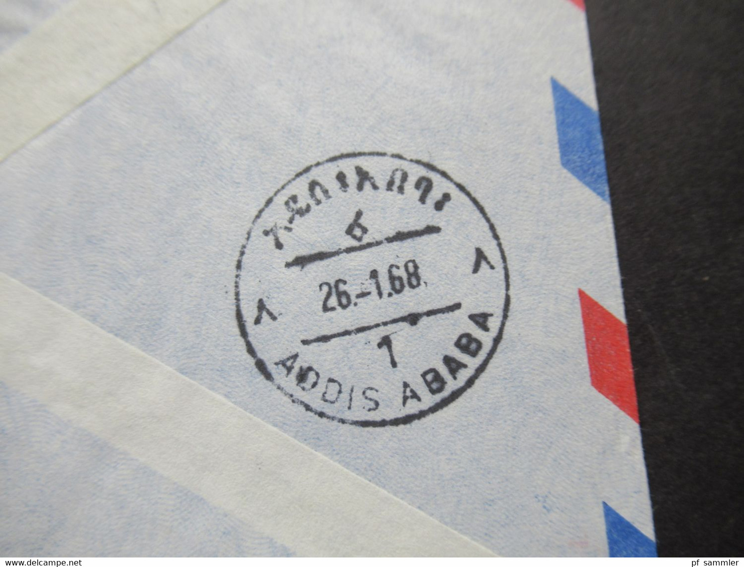1965 Berlin (West) Das Neue Berlin Nr.261 EF Auslandsbrief Mit Luftpost Hannover - Addis Abeba Äthiopien - Brieven En Documenten