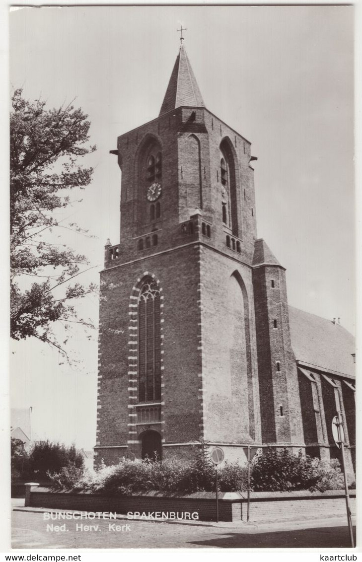 Bunschoten - Spakenburg - Ned. Herv. Kerk - (Utrecht, Nederland/Holland) - (Uitg.: D. Duyst, Spakenburg) - Bunschoten
