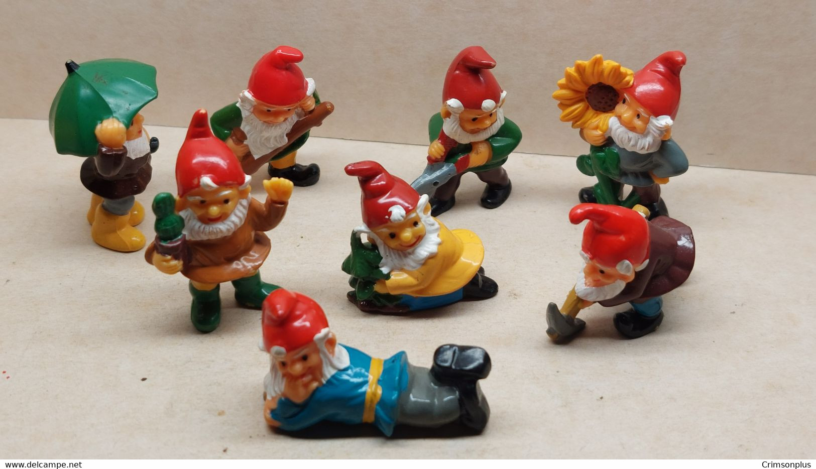 1989 Ferrero - Kinder Surprise - Die Neuen Blumentopfzwerge - Complete Set - Monoblocs