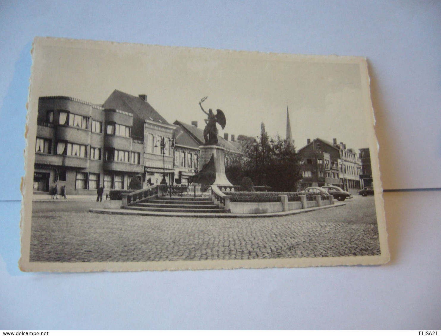 IZEGEM  BELGIQUE BELGIUM FLANDRE OCCIDENTALE STANDBEELD 1914 1918 MONUMENT 1914 1918 CPA 1911 - Izegem