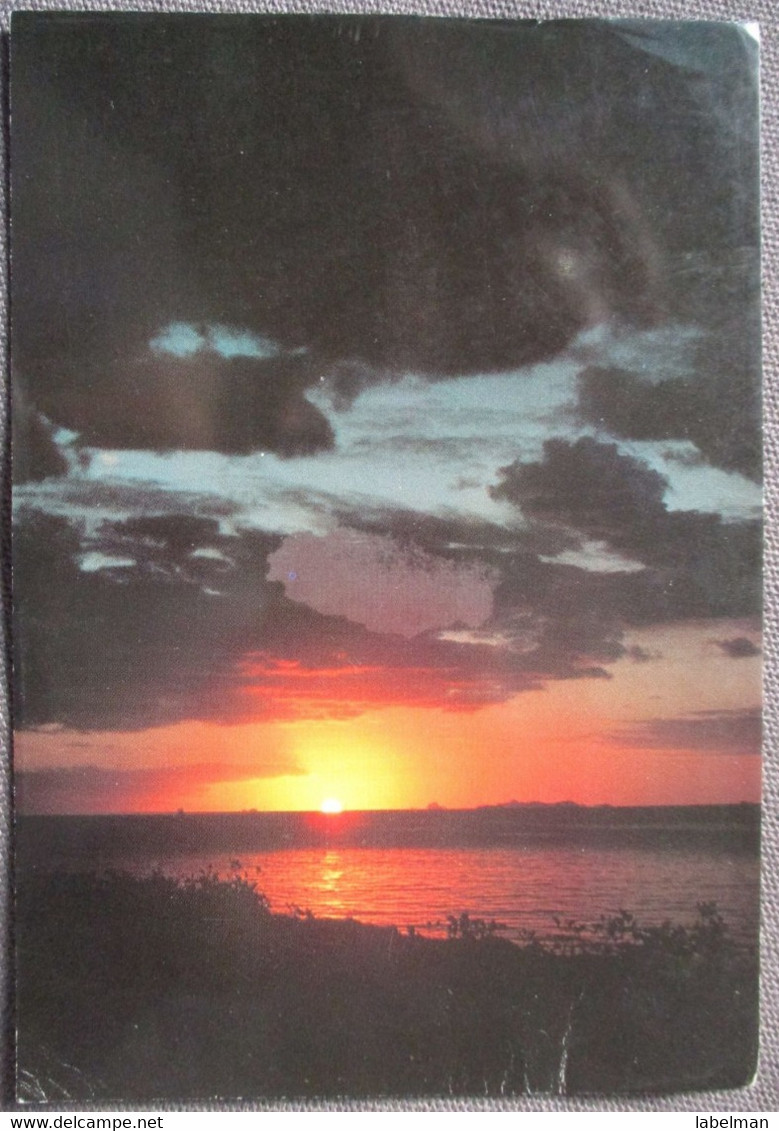 FIJI ISLAND SUNSET TOURISM CARTE POSTALE POSTCARD PICTURE PHOTO CARTOLINA ANSICHTSKARTE PC CP AK - Fidji