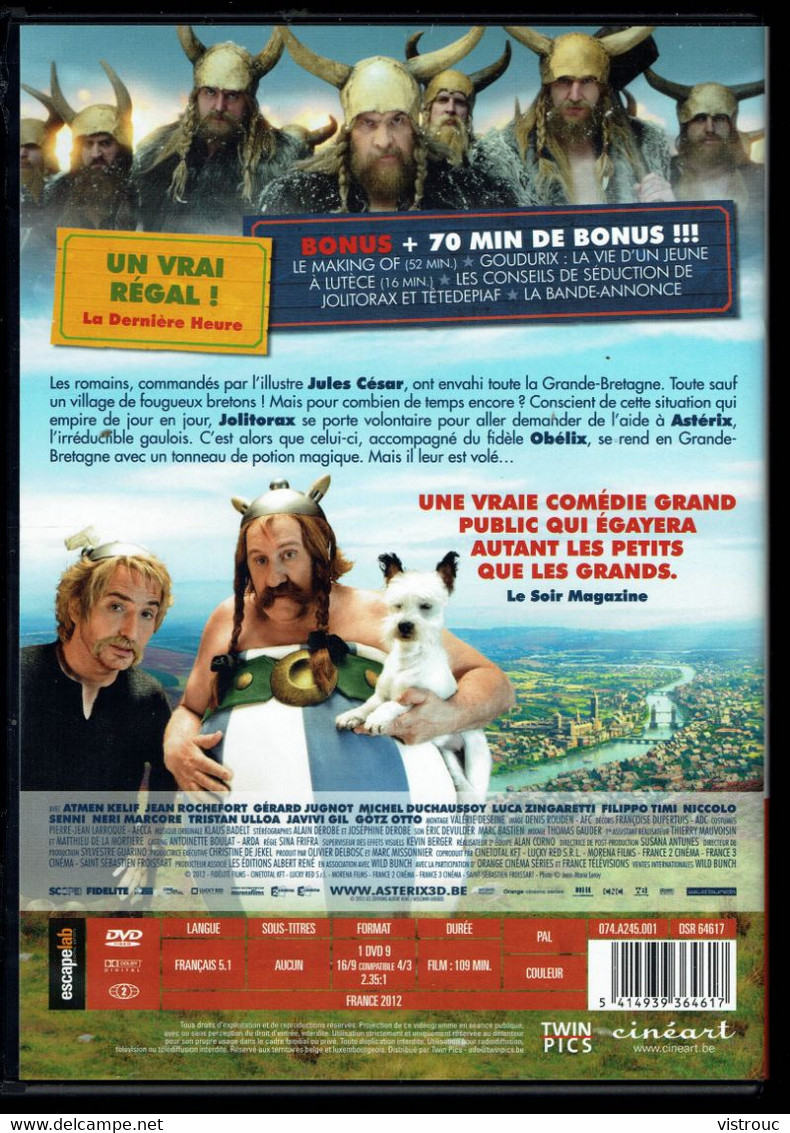 "ASTERIX & OBELIX: Au Service De Sa Majesté" - Edit. CINEART. - Infantiles & Familial