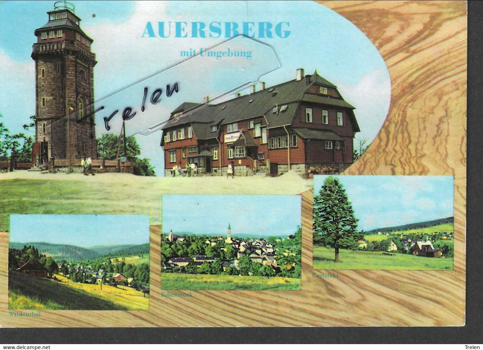 Allemagne, Auersberg, Nicht Gelaufen, Non Circulée - Auersberg