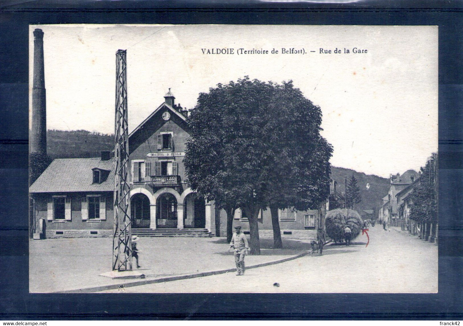 90. Valdoie. Rue De La Gare - Valdoie