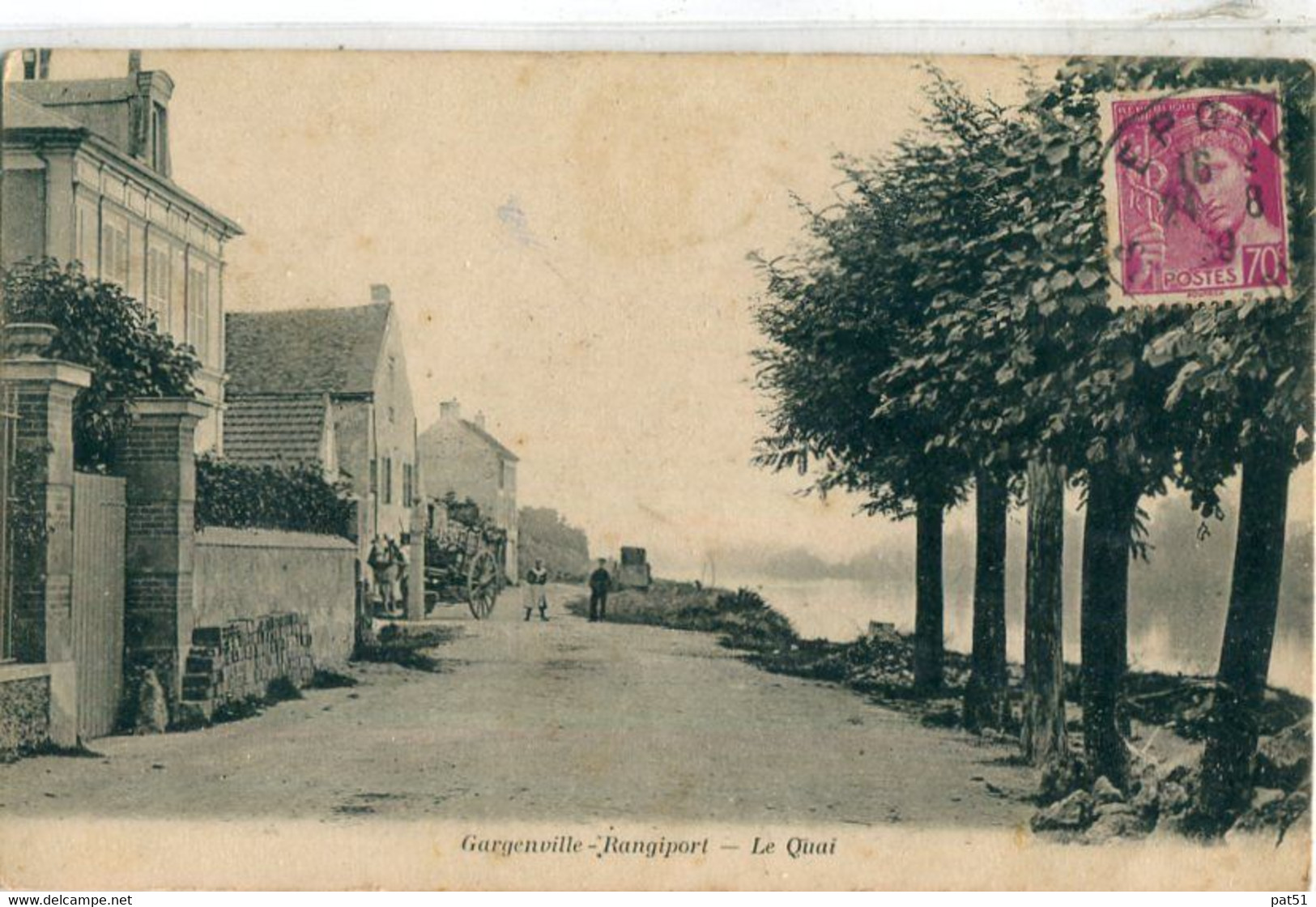 78 - Gargenville Rangiport : Le Quai - Gargenville