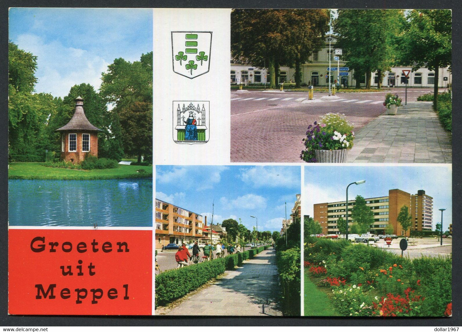 Groeten Uit Meppel   - Not  USED  -  2 Scans For Condition.(Originalscan !!) - Meppel