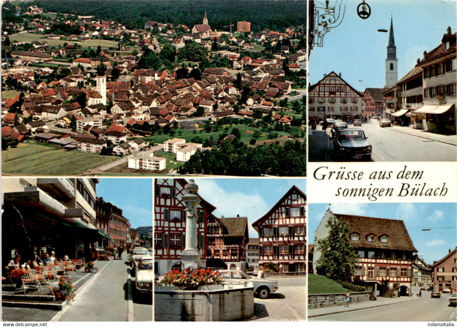 Grüsse Aus Dem Sonnigen Bülach - 5 Bilder (646) * 26. 6. 1973 - Bülach