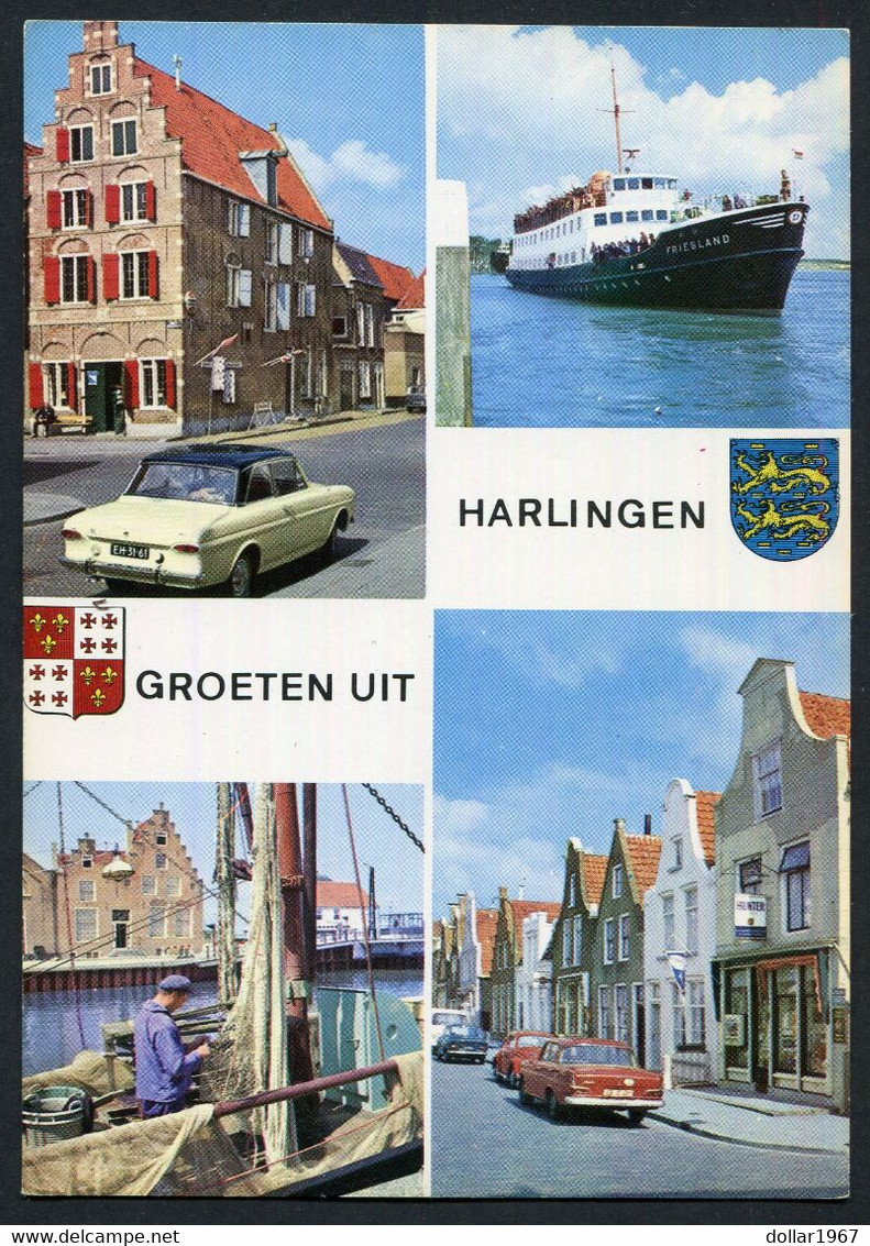 Groeten Uit Harlingen   - Not  USED  -  2 Scans For Condition.(Originalscan !!) - Harlingen